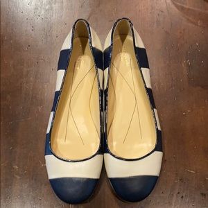 Kate Spade striped flats